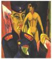 Ernst Ludwig Kirchner - Self-Portrait as a Soldier, 1915